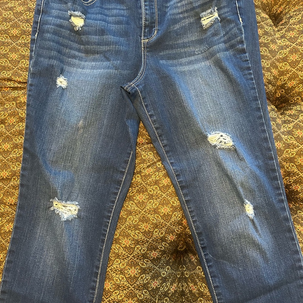 Sofia by Sofia Vergara Blue Skinny Jeans - Picture 3 of 10